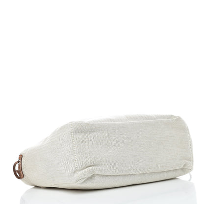 Hermes Canvas Barenia Fourbi 25 MM Pouch Naturel Fauve 4 of 12