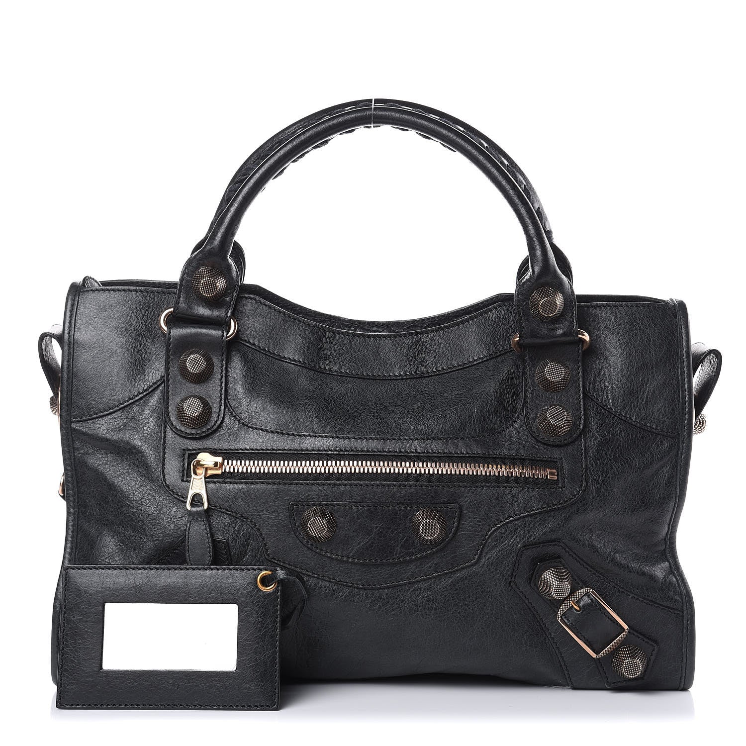 Balenciaga Agneau Giant 21 Rose Gold Hardware City Black 1 of 11