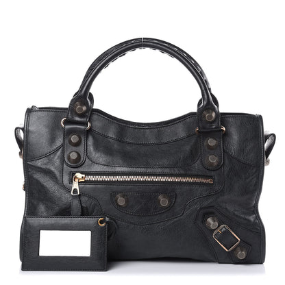 Balenciaga Agneau Giant 21 Rose Gold Hardware City Black 1 of 11