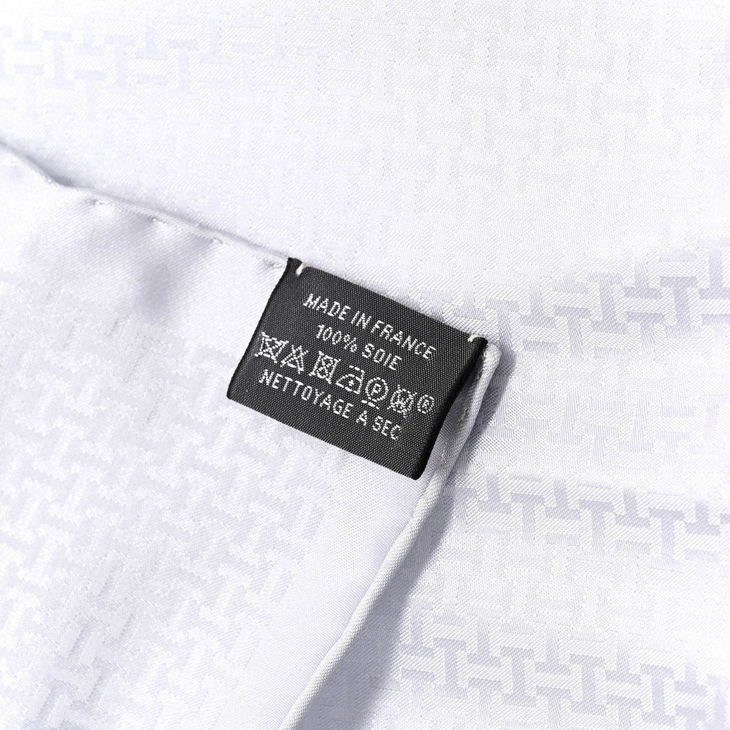 Silk Pongee Upside Down Pocket Square