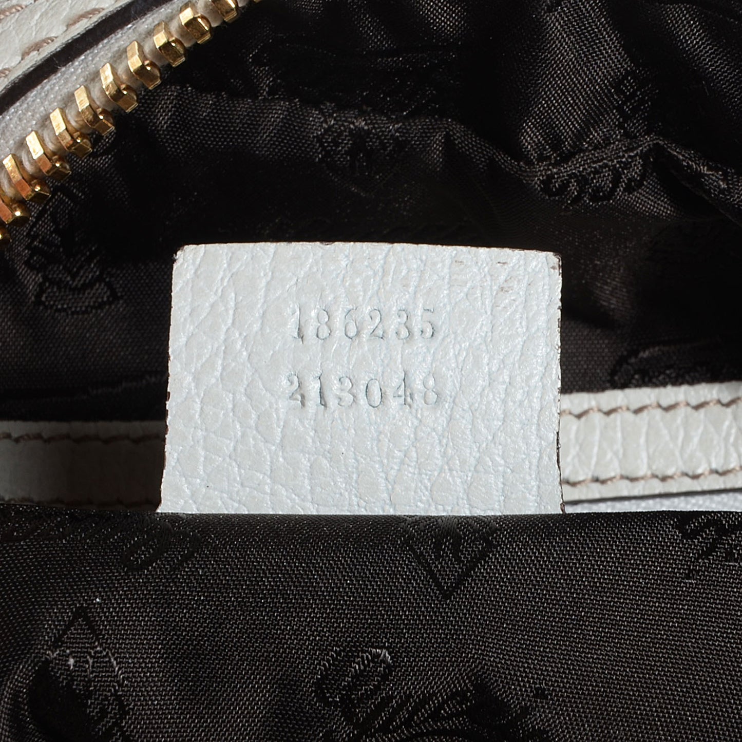 Leather Aviatrix Medium Boston White