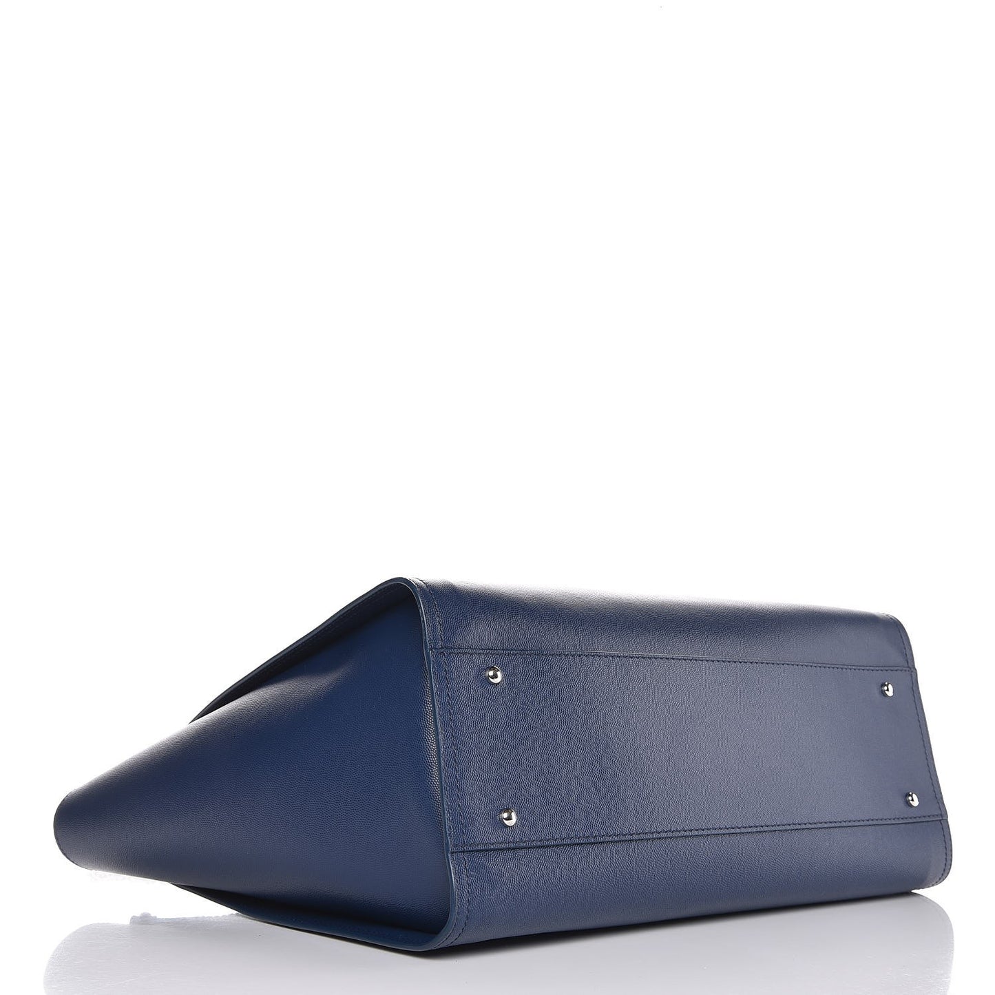 Caviar Extra Large Studded Deauville Tote Navy