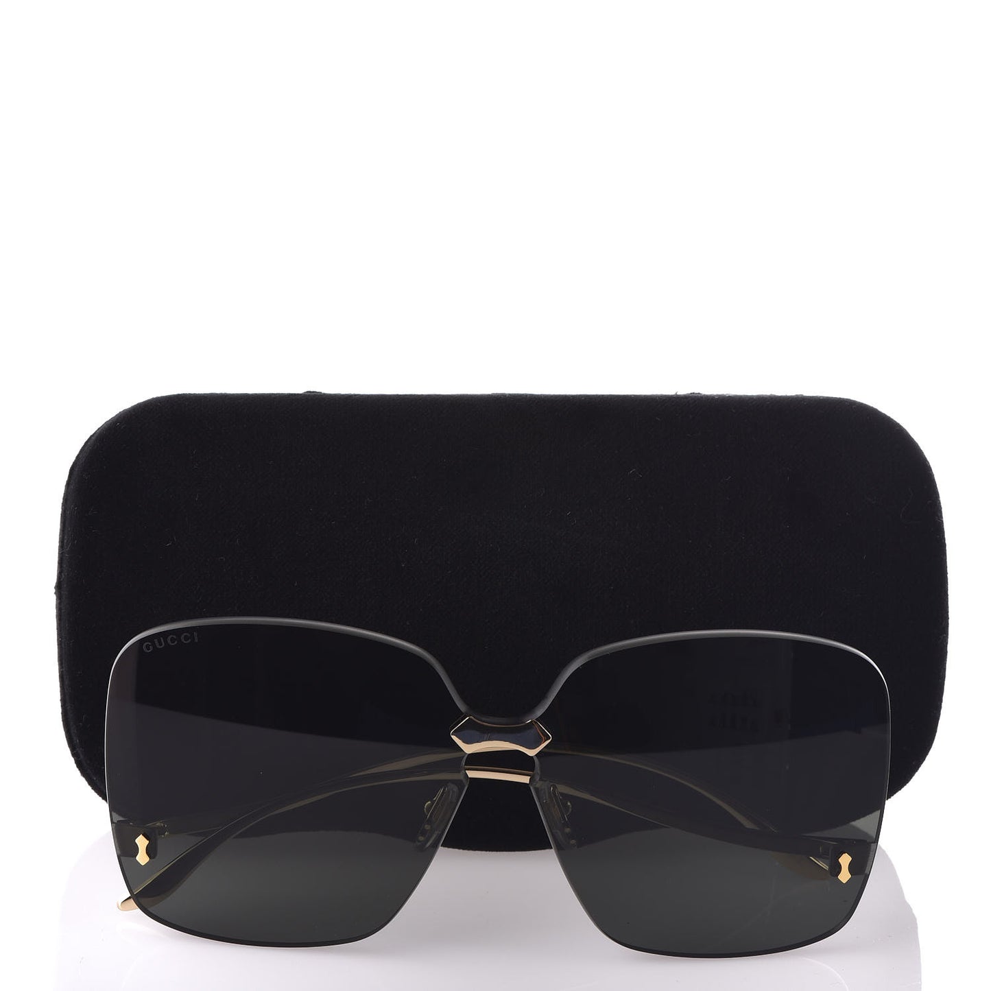 Rimless Sunglasses GG0352S Gold