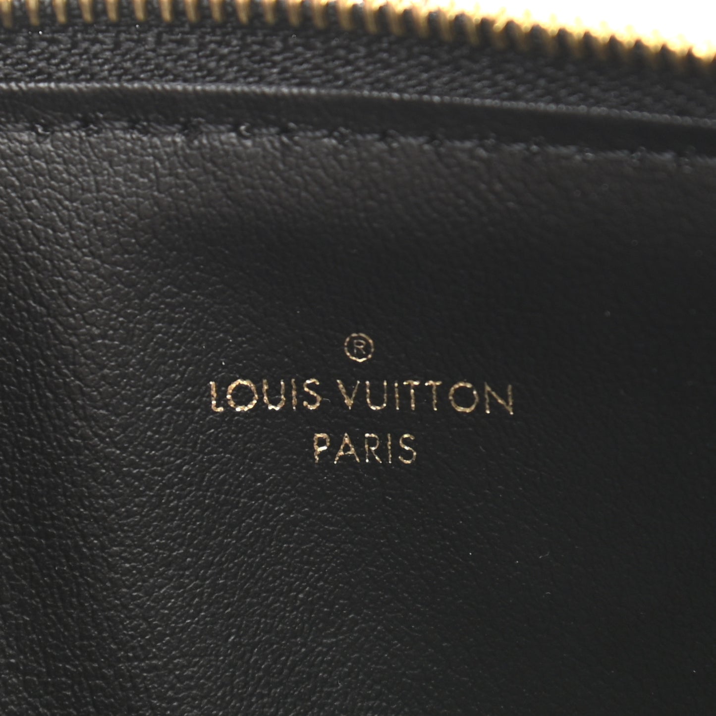 Empreinte Monogram Giant Crafty Pochette Felicie Zippered Insert Black