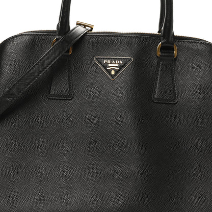 Prada Saffiano Lux Medium Promenade Tote Black 7 of 9