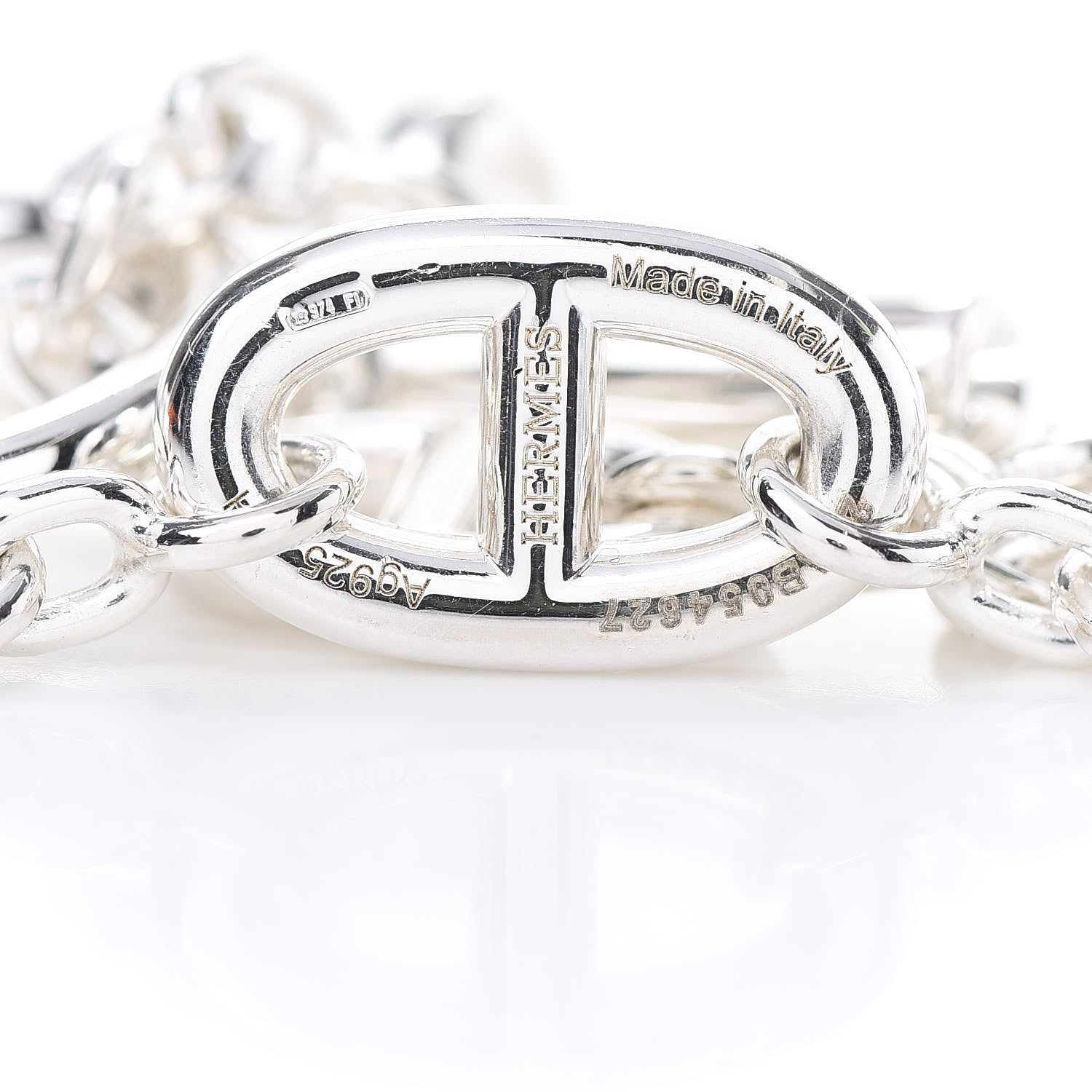Hermes Sterling Silver Farandole Bracelet SH 4 of 5