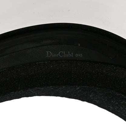 Christian Dior Mirrored DiorClub1 Sun Visor Black 9 of 10