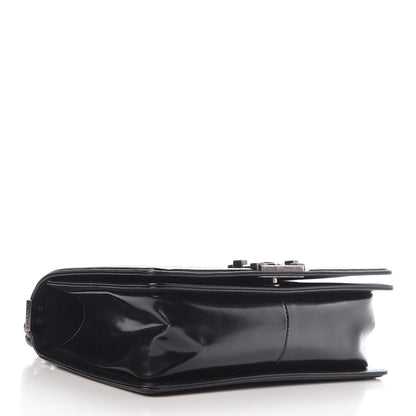 Chanel Glazed Calfskin Medium Boy Flap Black 4 of 14