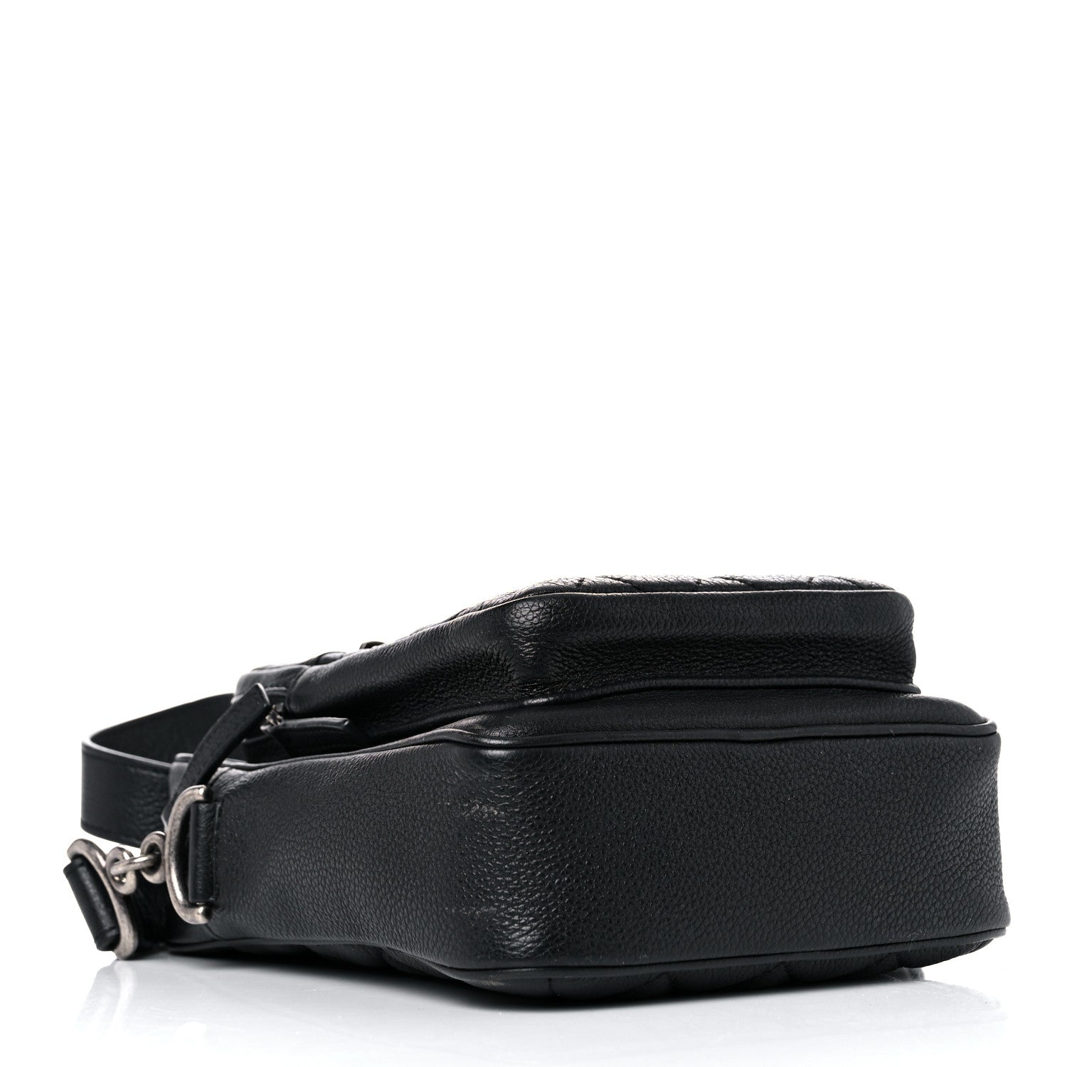 Chanel Calfskin Business Trip Vertical Camera Case Black 4 of 15