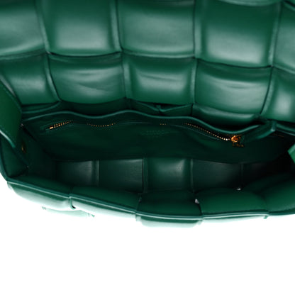 Bottega Veneta Nappa Maxi Intreccio Padded Cassette Crossbody Bag Racing Green 5 of 9