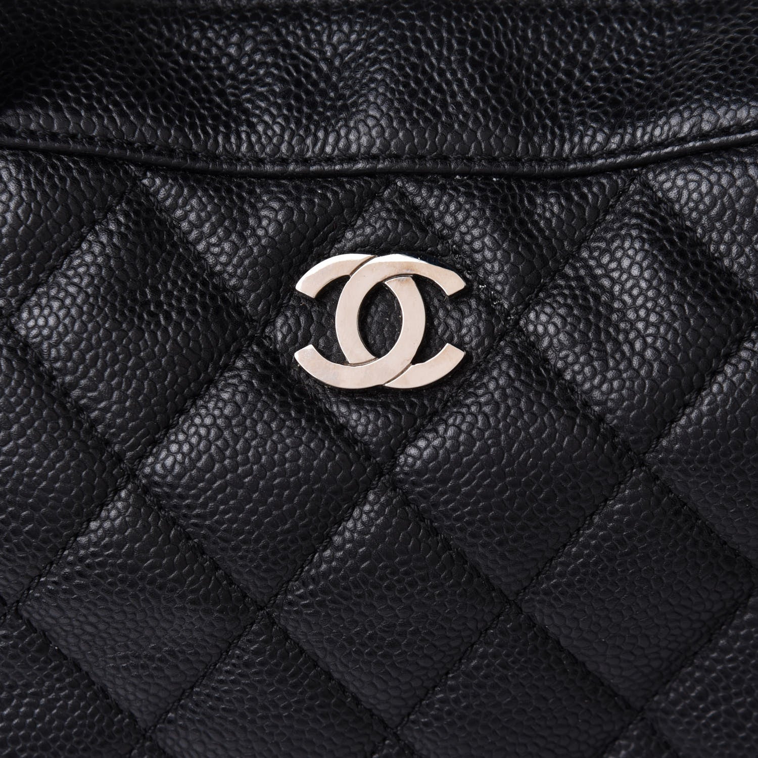Chanel Caviar Quilted Bowler Black 7 of 9