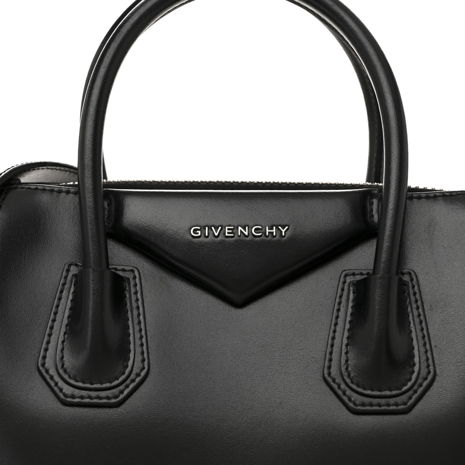 Givenchy Shiny Lord Calfskin Small Antigona Black 8 of 13