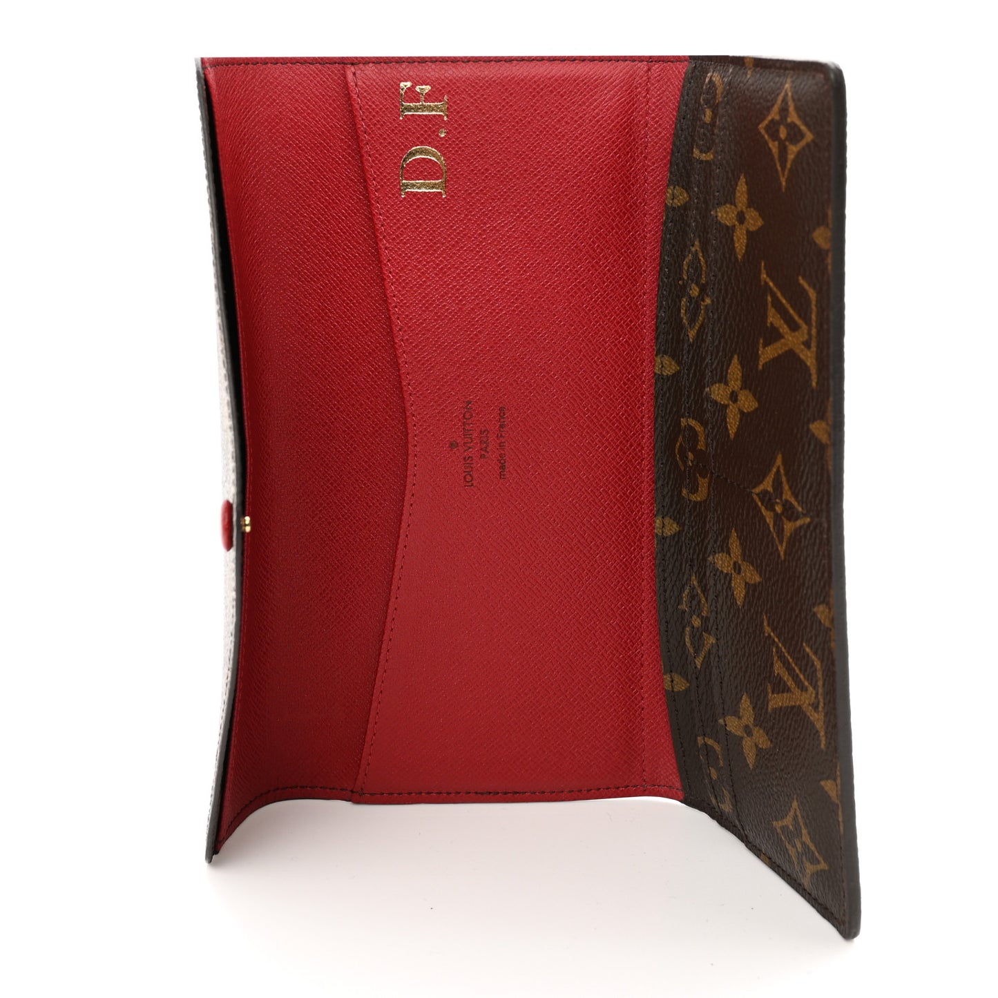 Monogram Josephine Wallet Fuchsia