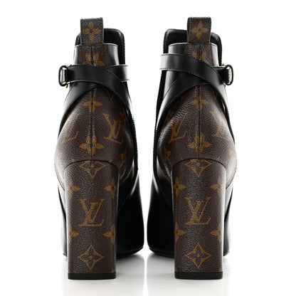 Louis Vuitton Calfskin Patent Monogram Matchmake Low Boots 40 5 of 13