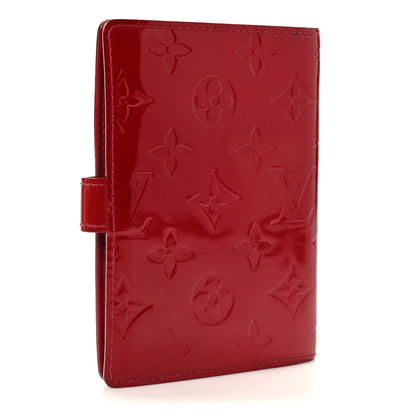 Louis Vuitton Vernis Small Ring Agenda Cover Pomme D'Amour 3 of 9