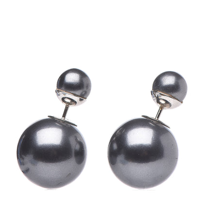 Christian Dior Mise En Dior Tribal Earrings Grey 1 of 4