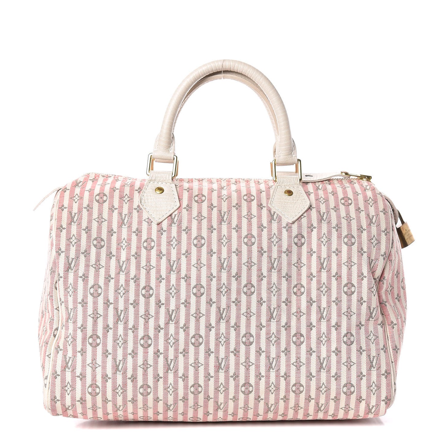 Mini Lin Croisette Speedy 30 Rouge