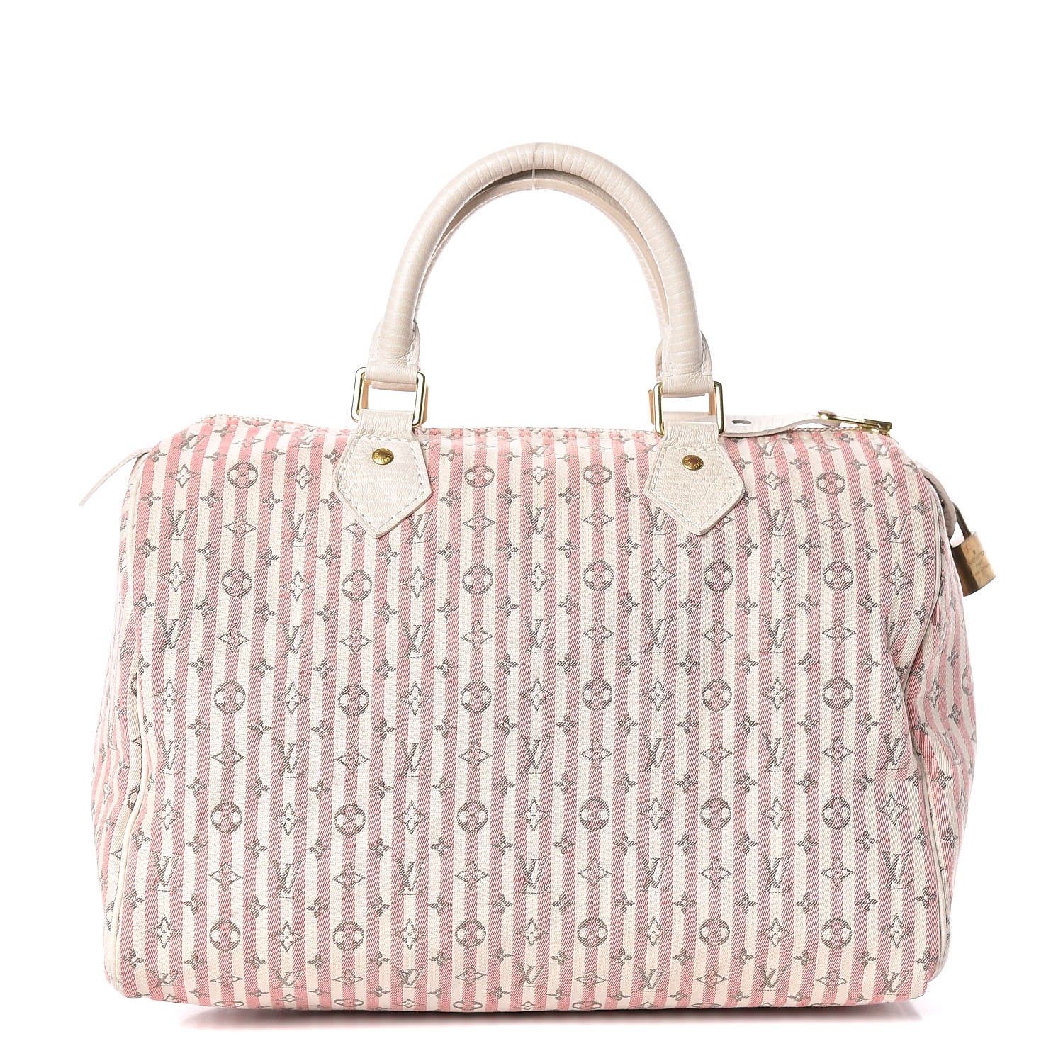 Louis Vuitton Mini Lin Croisette Speedy 30 Rouge 1 of 14