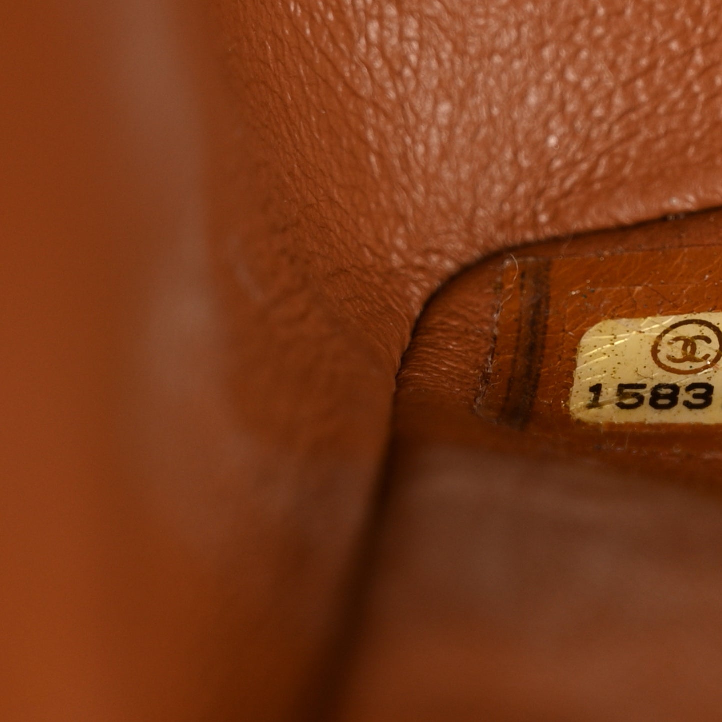 Caviar Quilted Maxi Double Flap Light Brown