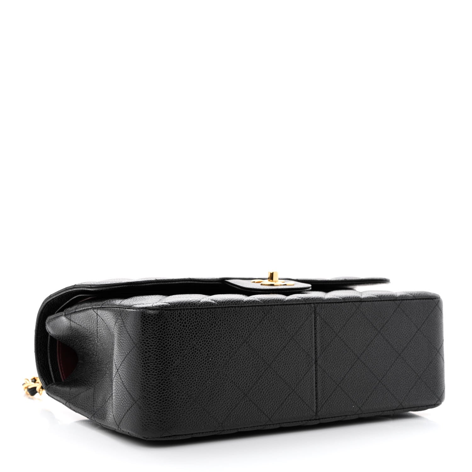 Chanel Caviar Quilted Jumbo Double Flap Black 4 of 11