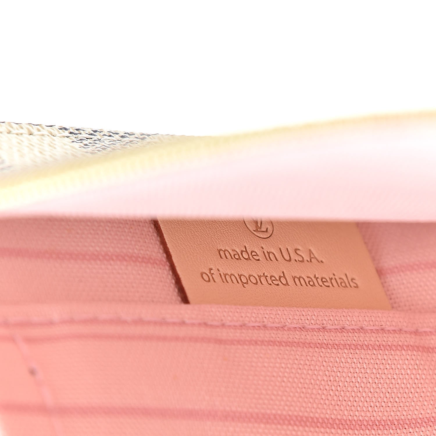 Louis Vuitton Damier Azur Neverfull MM GM Pochette Rose Ballerine 7 of 8