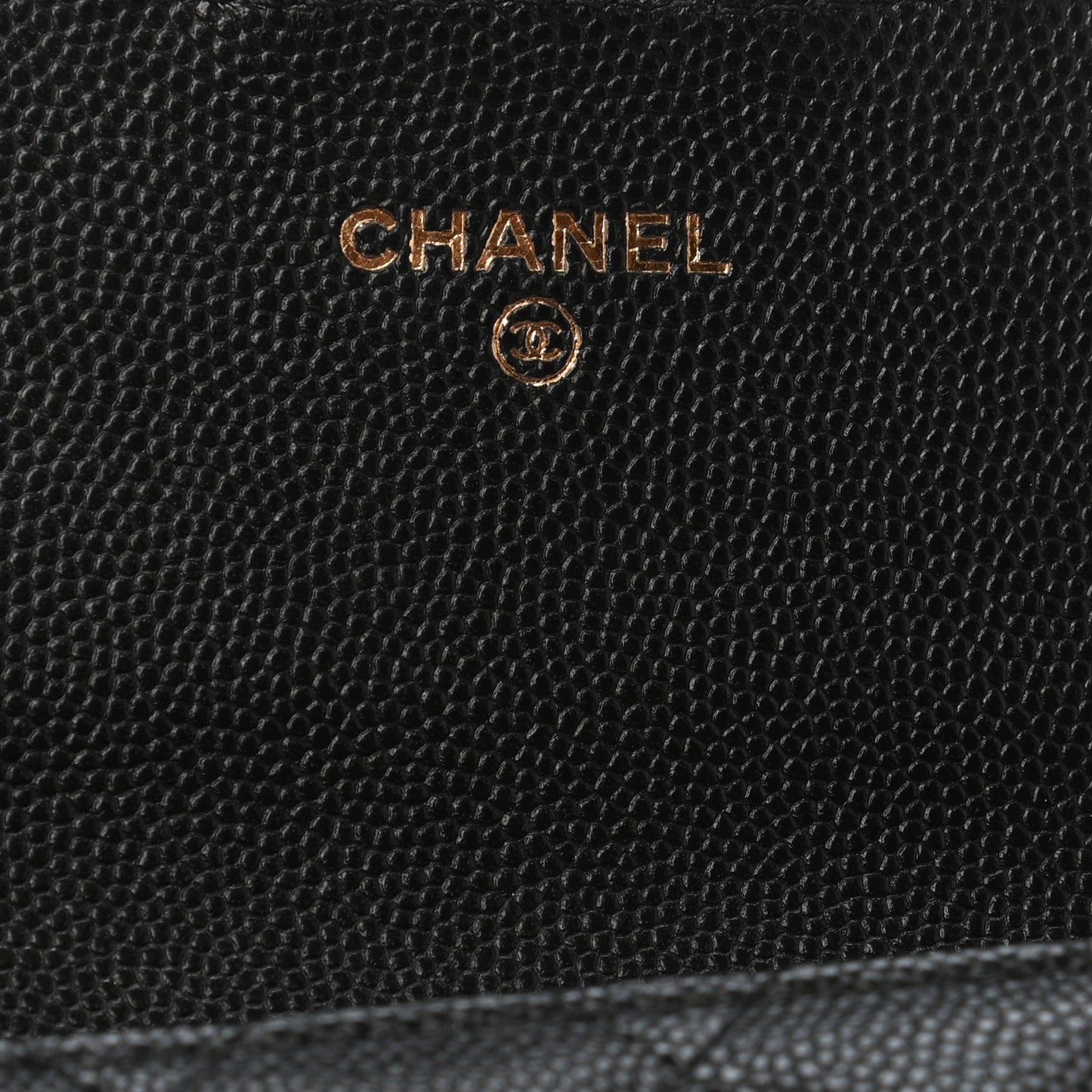 Caviar Quilted Medium Flap Wallet Black