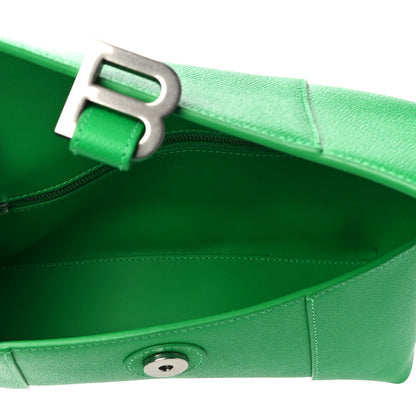 Balenciaga Grained Calfskin XS Downtown Shoulder Bag Vivid Green 5 of 10
