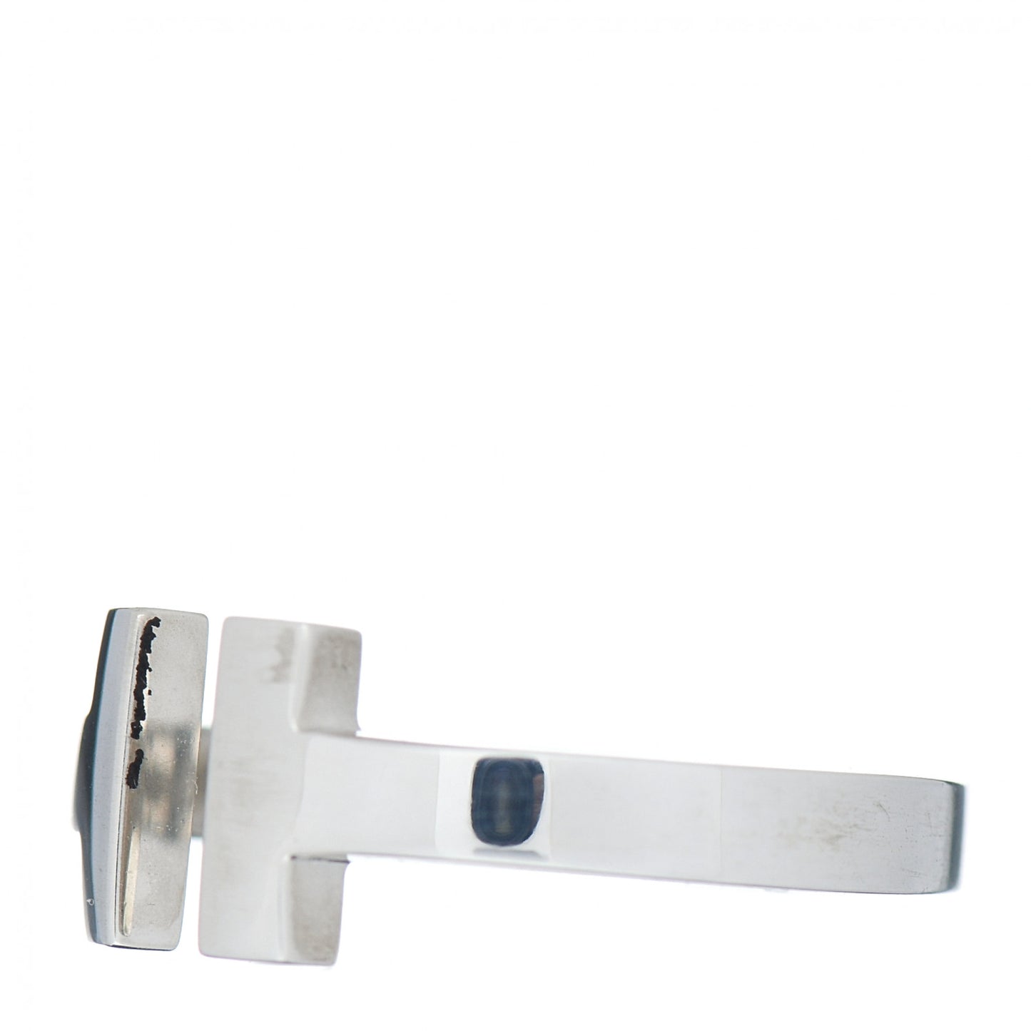 Sterling Silver T Square Ring 52 6