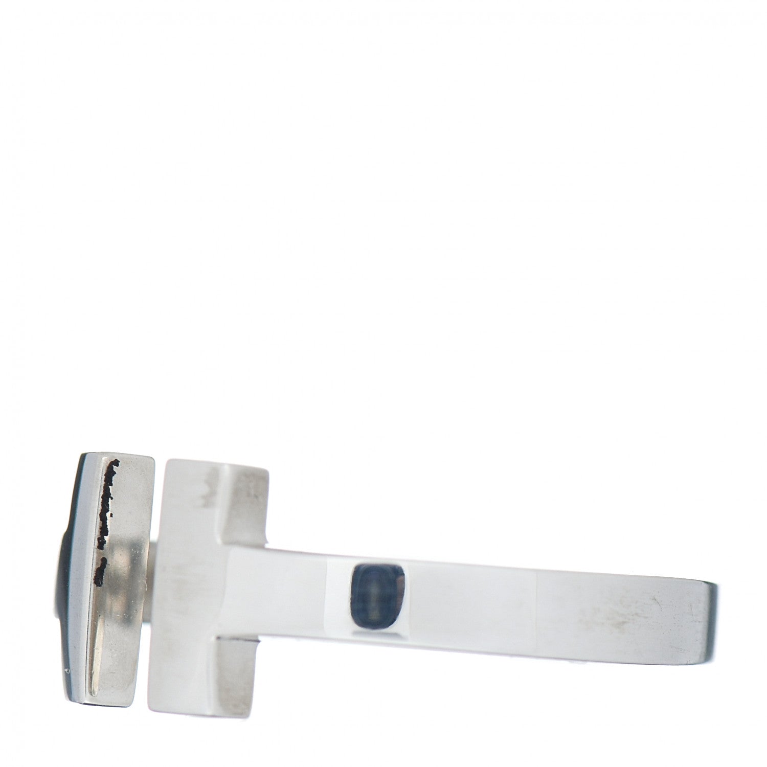 Tiffany Sterling Silver T Square Ring 52 6 3 of 5