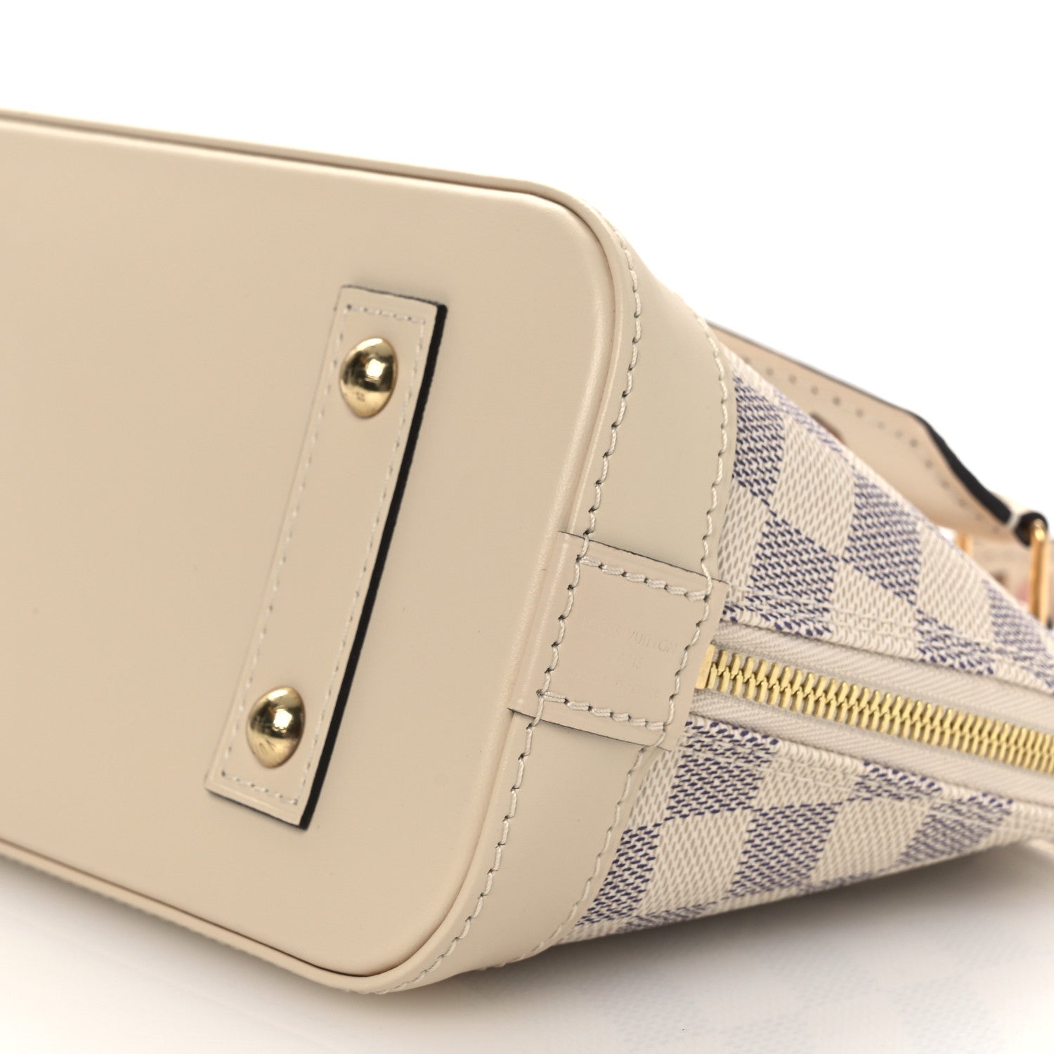 Louis Vuitton Damier Azur Braided Alma BB 9 of 10