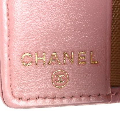 Chanel Caviar Timeless CC 6 Key Holder Case Pink 6 of 9