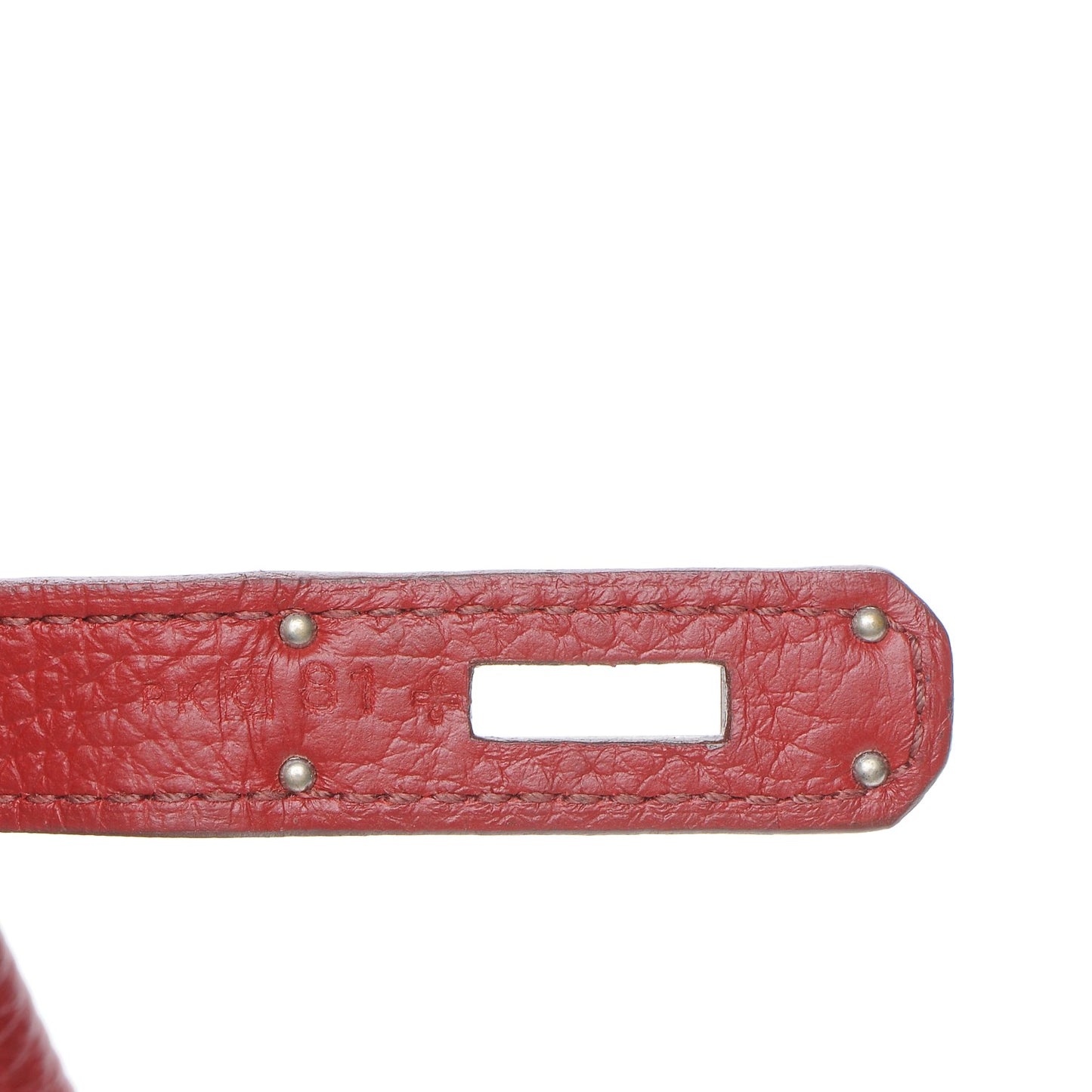 Togo Birkin 35 Rouge Garance