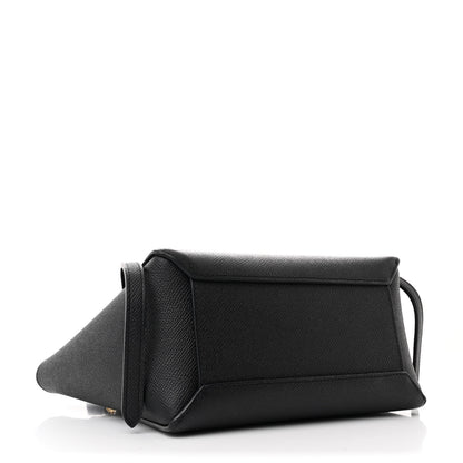 Celine Grained Calfskin Nano Belt Bag Black 4 of 11