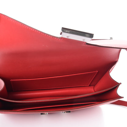 Hermes Epsom Constance Elan 25 Rouge Casaque 5 of 17