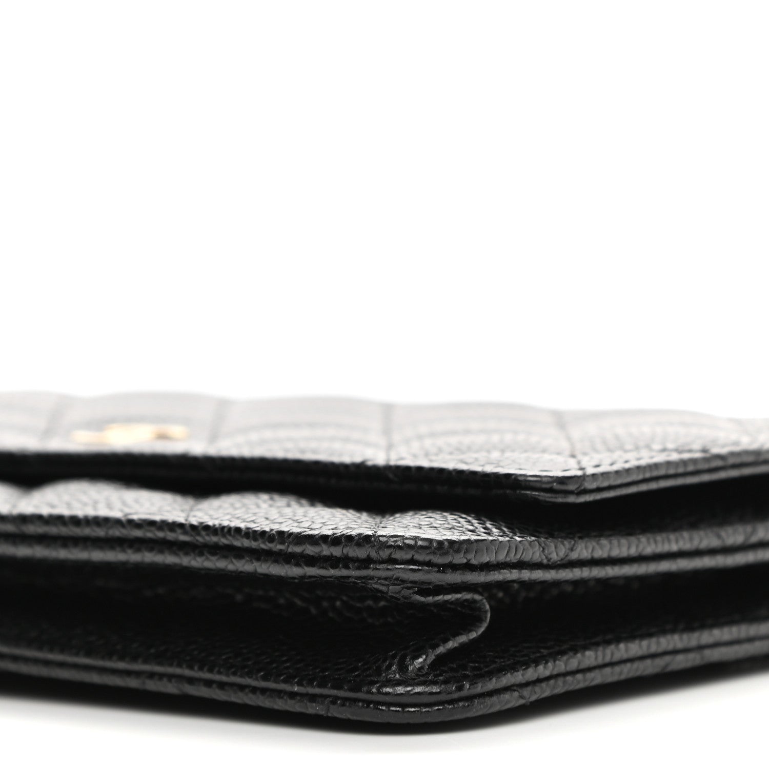 Chanel Caviar Quilted Wallet On Chain WOC Black 11 of 11