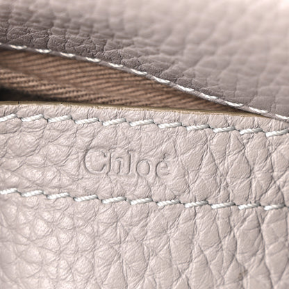 Chloe Grained Calfskin Small Marcie Saddle Bag Cashmere Grey 6 of 9