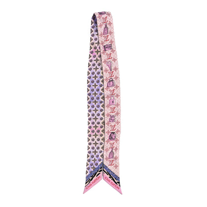 Louis Vuitton Silk Monogram Bubblegram BB Bandeau Blush 2 of 3