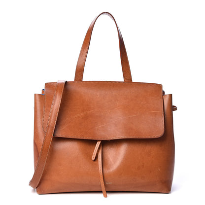 Mansur Gavriel Calfskin Lady Bag Cammello Azzurro 1 of 20