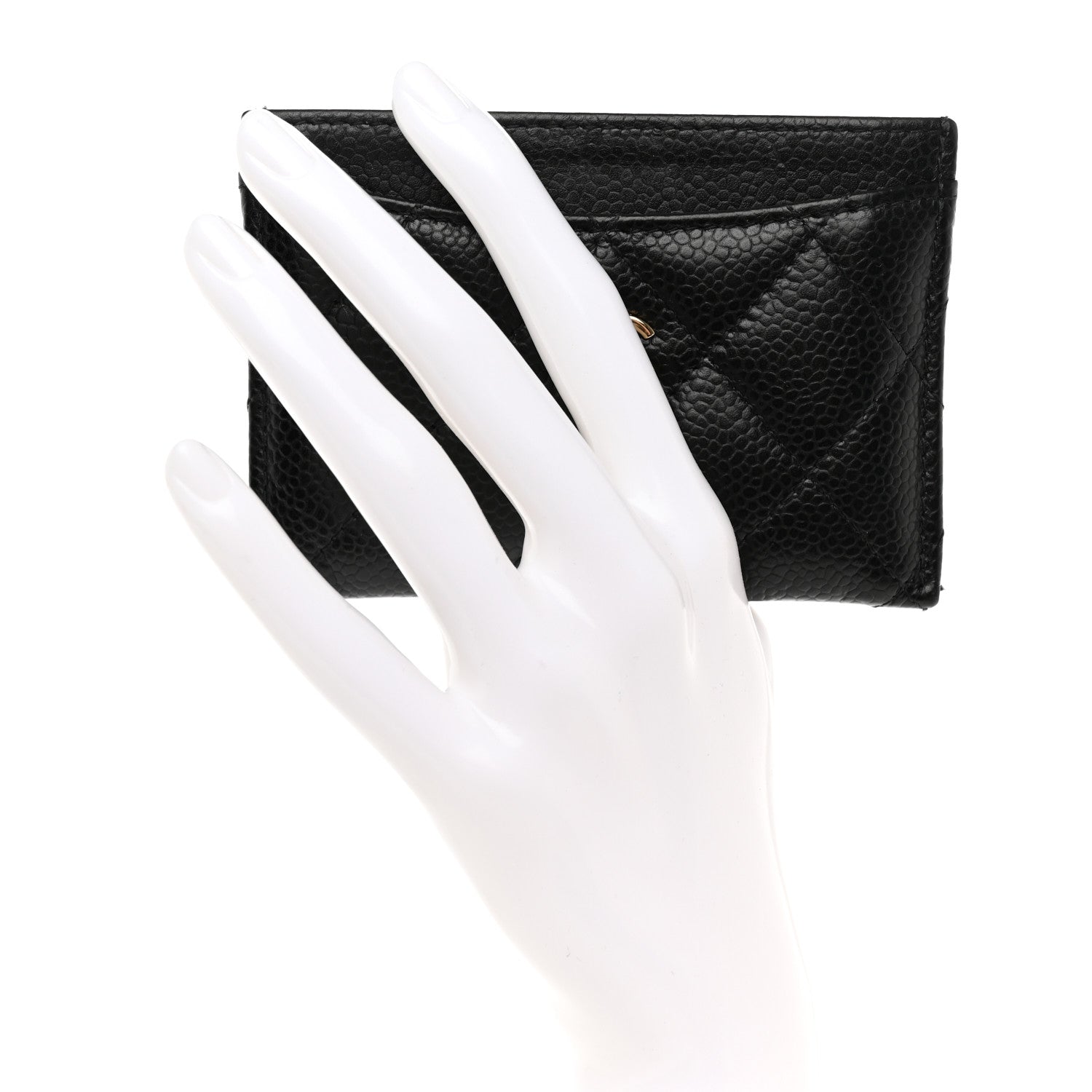 Chanel Caviar Quilted Card Holder Black 2 of 8