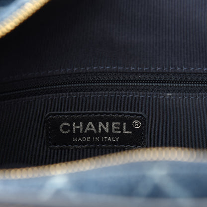 Chanel Denim Calfskin Medium Gabrielle Hobo Blue 8 of 11