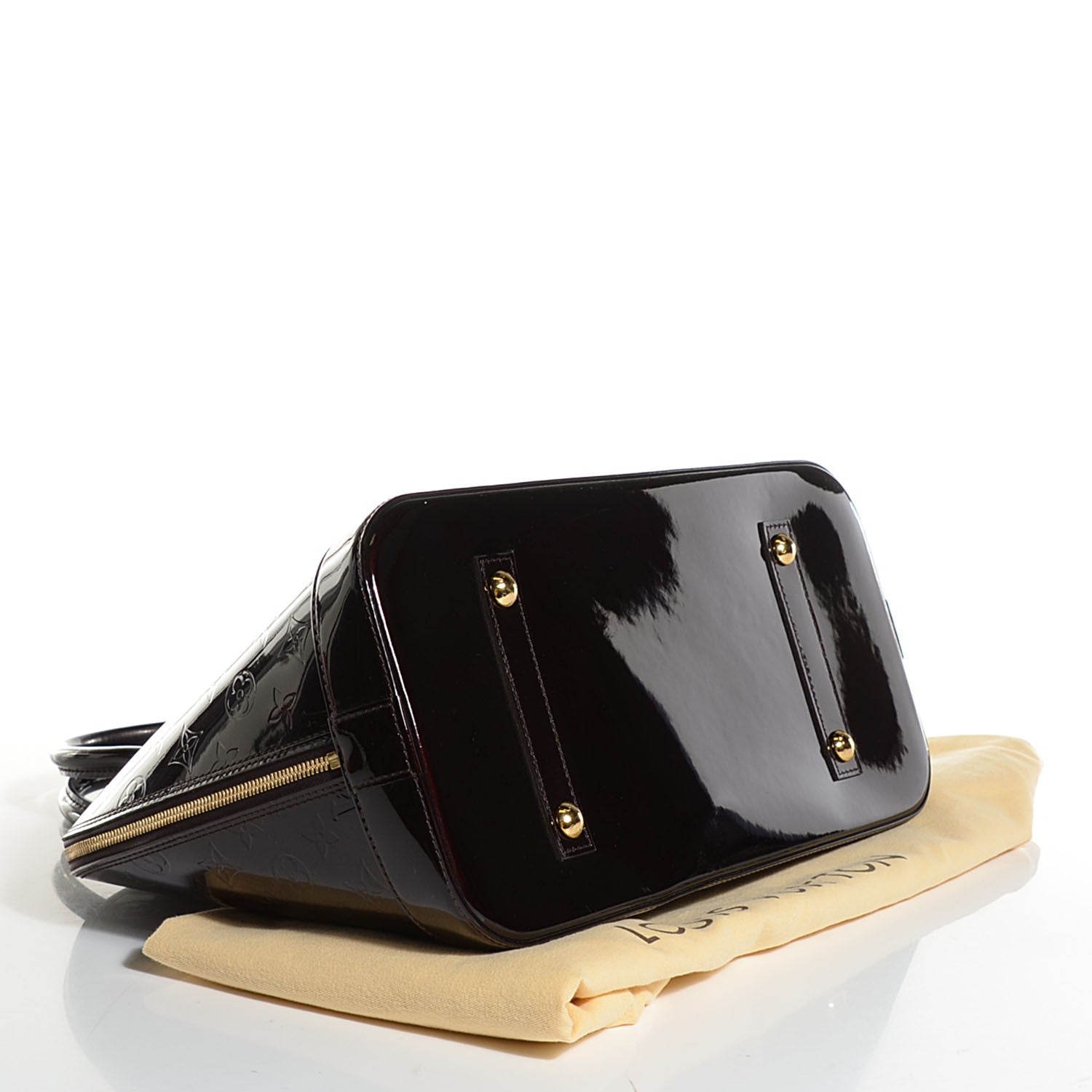 Louis Vuitton Vernis Alma GM Amarante 4 of 7