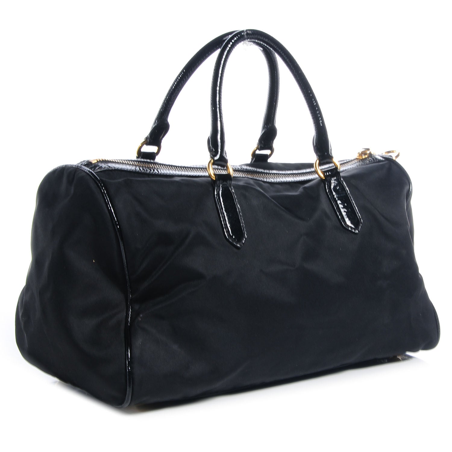 Prada Tessuto Nylon Small Tote Nero Black 3 of 11