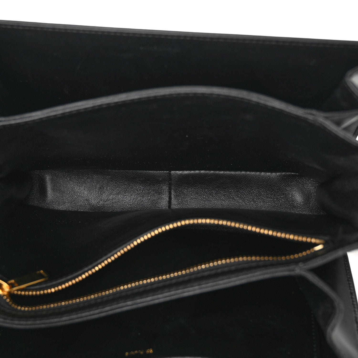 Celine Shiny Calfskin Medium Triomphe Black 5 of 12