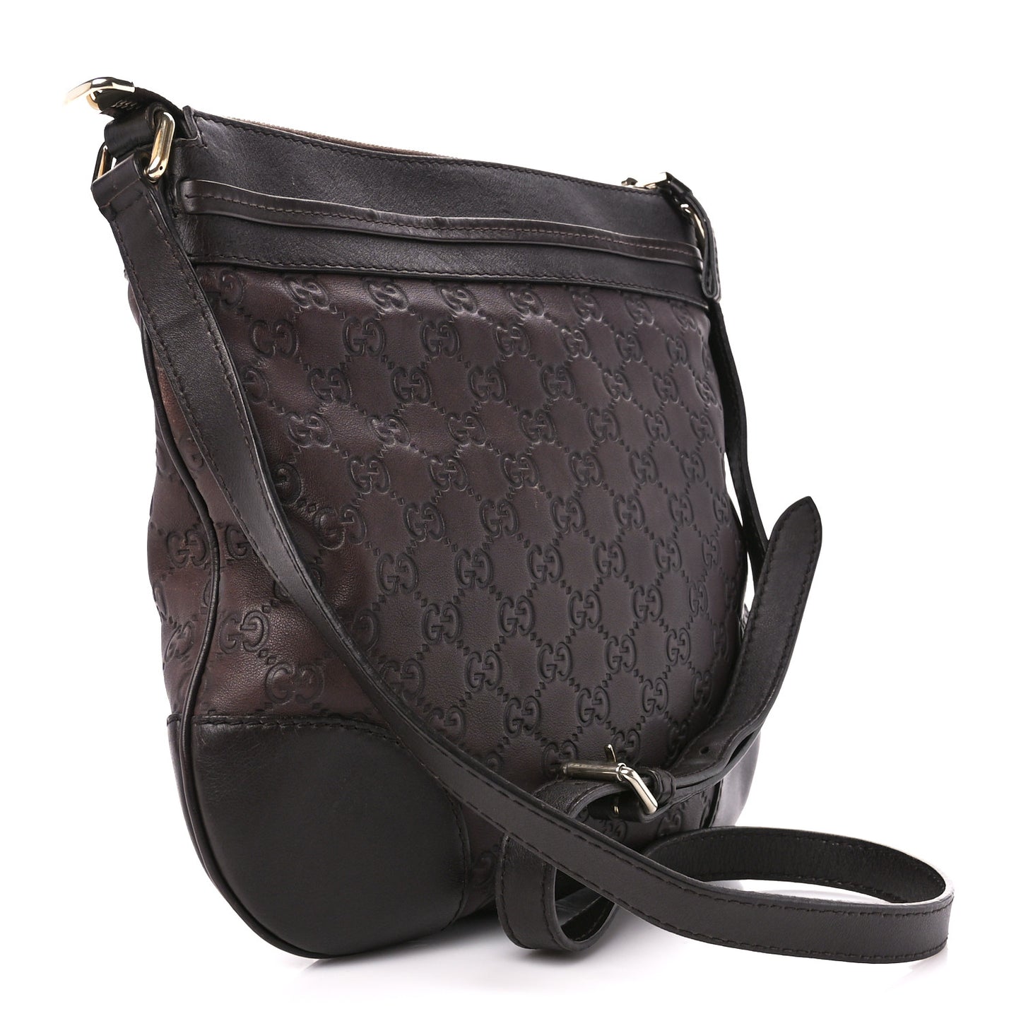 Guccissima Mayfair Messenger Brown