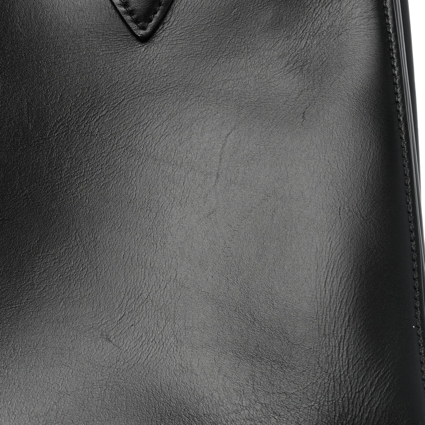 City Calfskin Medium Bibliotheque Tote Black