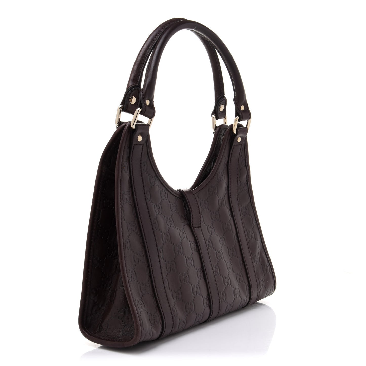 Guccissima Small Joy Shoulder Bag Brown