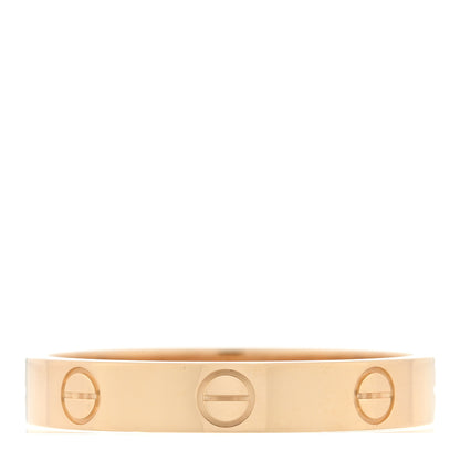 Cartier 18K Yellow Gold 3.5mm LOVE Wedding Band Ring 59 8.75 3 of 4