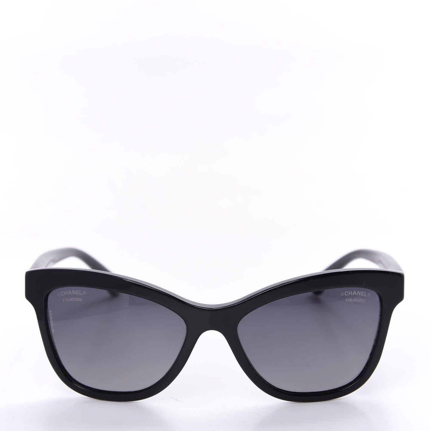 Polarized CC Cat Eye Sunglasses 5330 Black