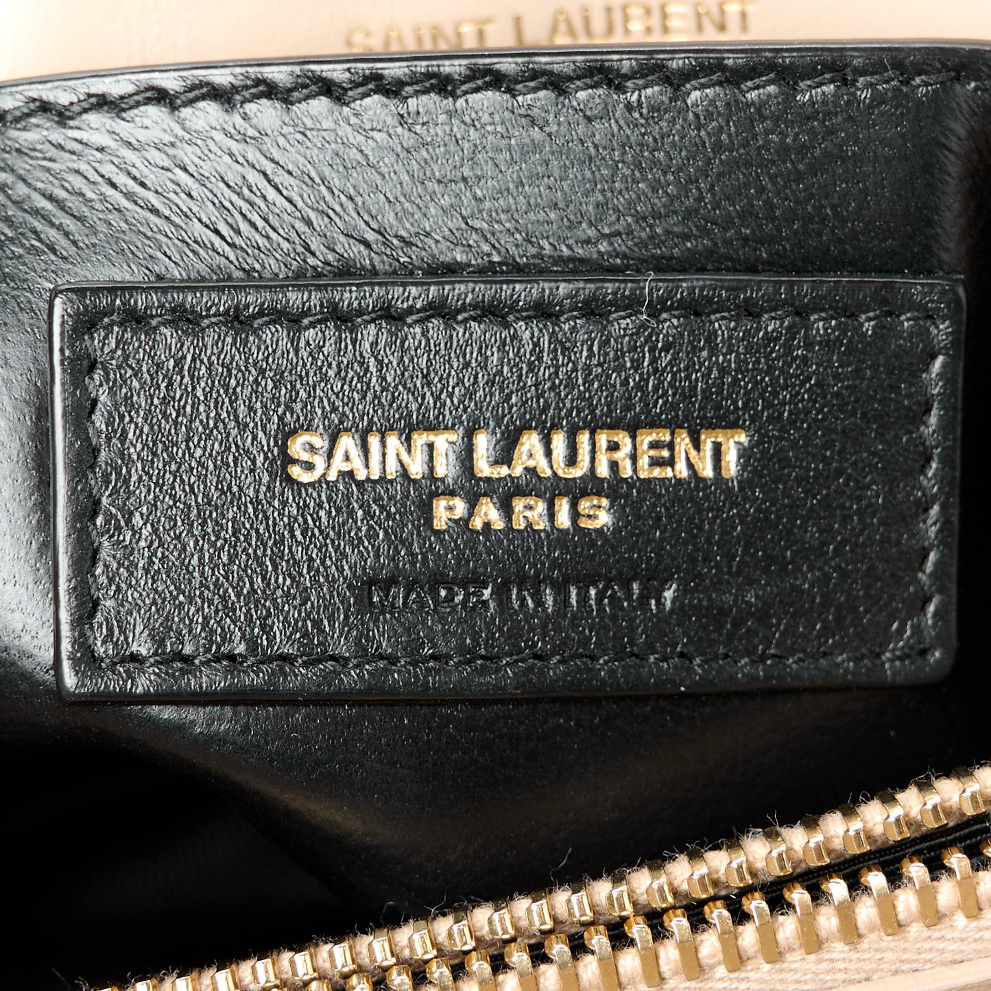 Calfskin Y Quilted Monogram Small Loulou Chain Satchel Dark Beige
