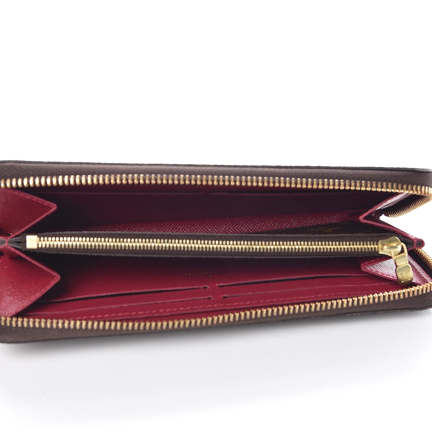 Monogram Clemence Wallet Fuchsia